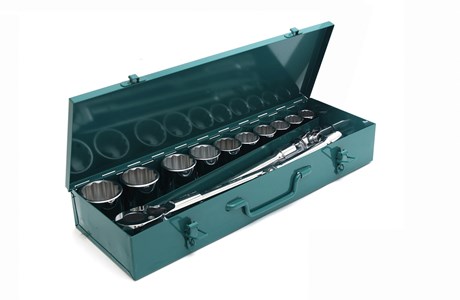 Steckschlüsselsatz, 15-teilig, Zoll