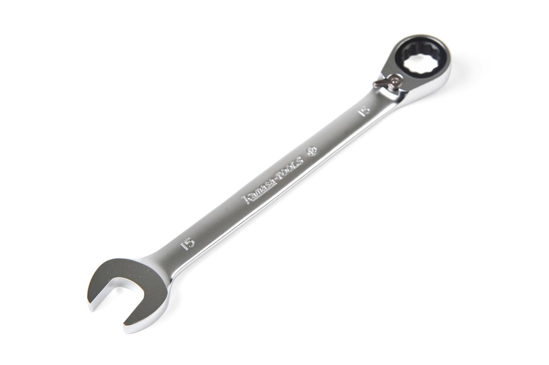 Combination wrenches with ratchet , mm