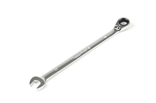 Combination wrenches with ratchet, long, mm