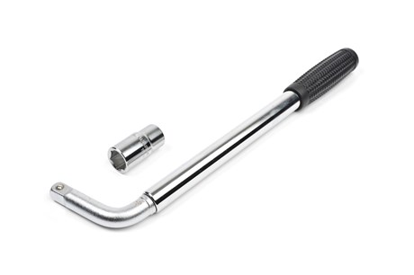 Clé pour écrous de roue, télescopique