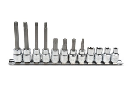 Steck- und Biteinsatz-Satz, für Torx*, 12-teilig