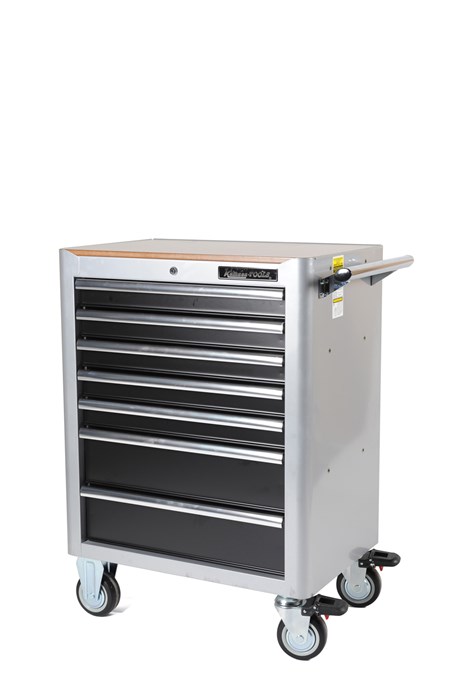 Werkzeugwagen, 7 Schubladen, grau