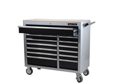 Verktygsvagn med verktyg 13 lådor, Grå