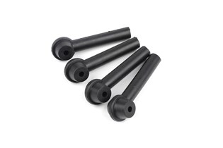 Rubber head for suction hose, 4-piece