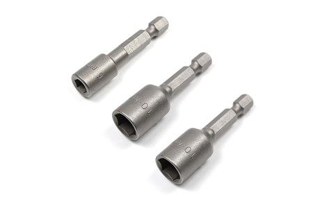 6-Kant-Steckeinsätze, magnetisch, mm