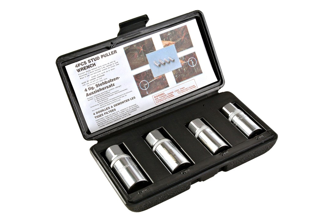 Stud bolt extractor set, mm, K 179 Kamasa Tools