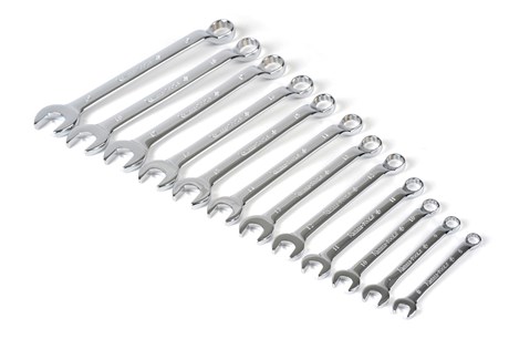 Ringmaulschlüsselsatz, abgewinkelt, 8-19 mm