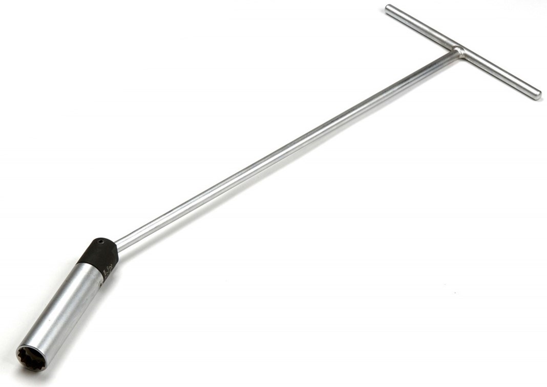 Tennpluggnøkkel med leddet T-arm