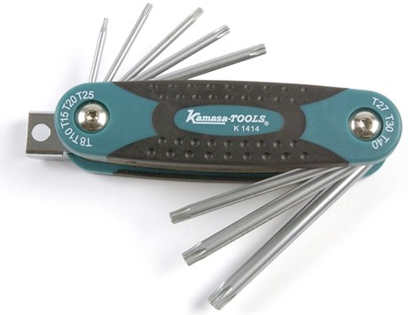 Klappsatz mit Torx*-Schlüssel