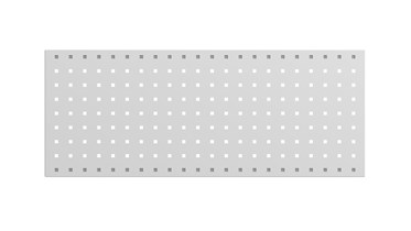 Perforated panel, 861 mm, grey