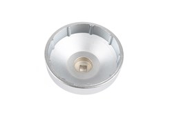 Profiled oil filter socket for removing and installing oil filter housing for replacement of oil filter element.
• VW Touareg och Pheaton