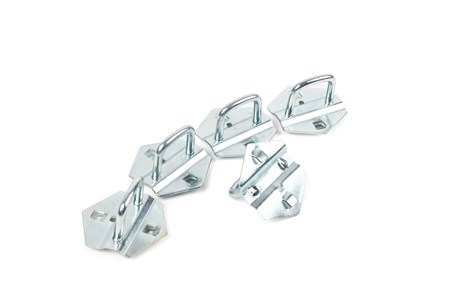 Quadratische Halterung, 23 x 55 mm, 5er-Pack