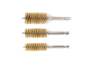 Brass cleaning brushes